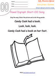 short-oo-vowel-digraph-song-worksheet